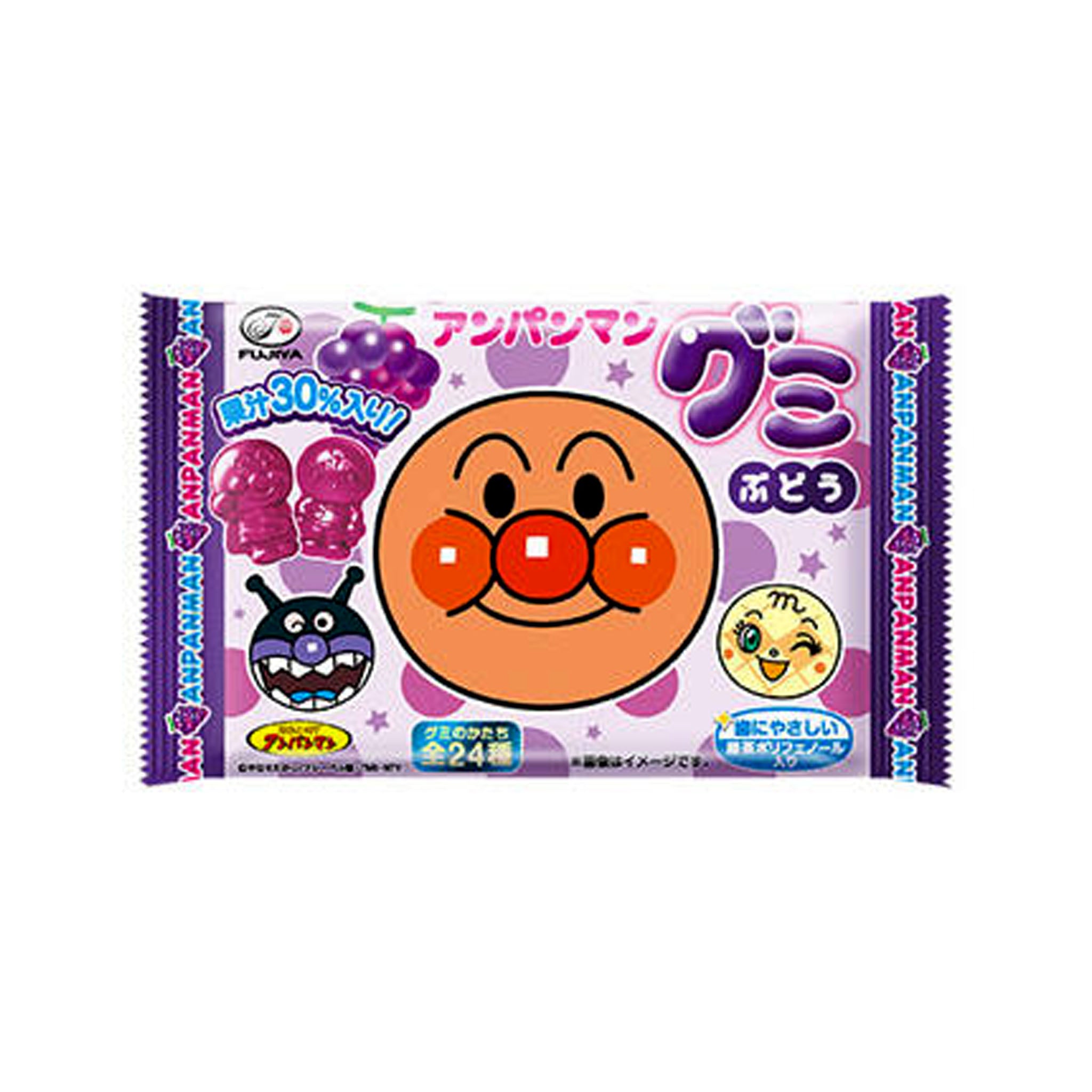 Fujiya Anpanman Gummy Grape